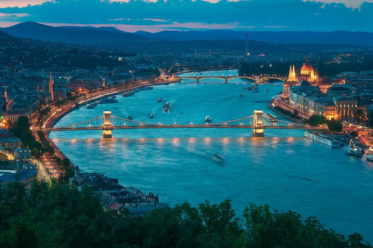 Budapest Sights from Gellert Hill