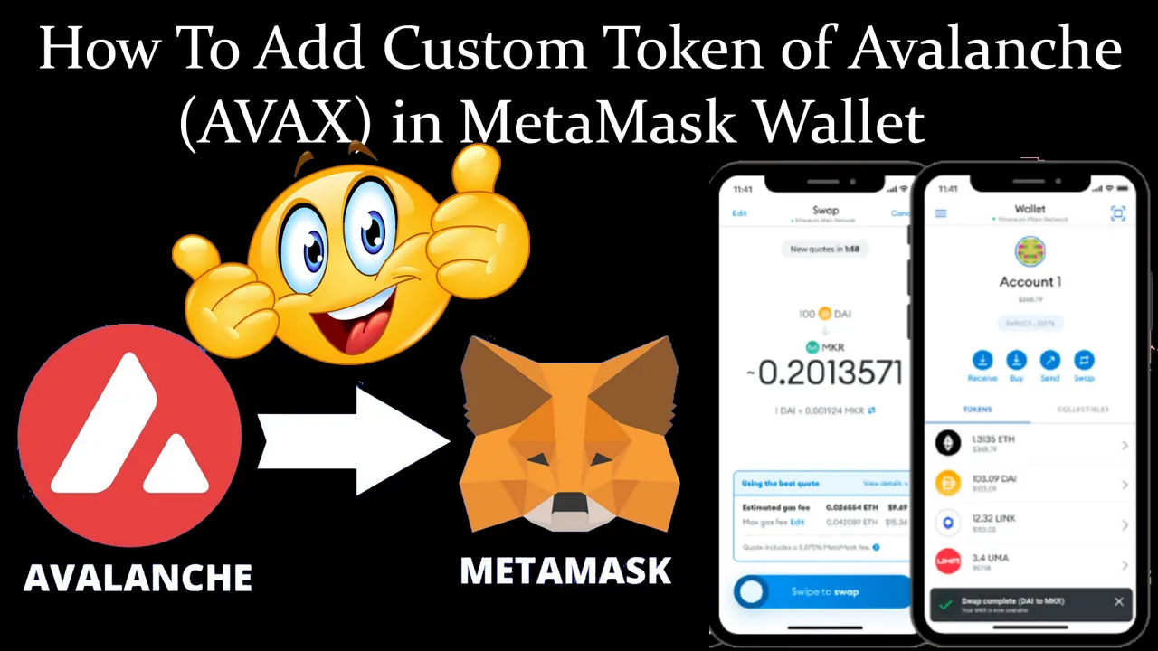 How To Add Custom Token of Avalanche (AVAX) in MetaMask Wallet By Crypto Wallets Info.jpg