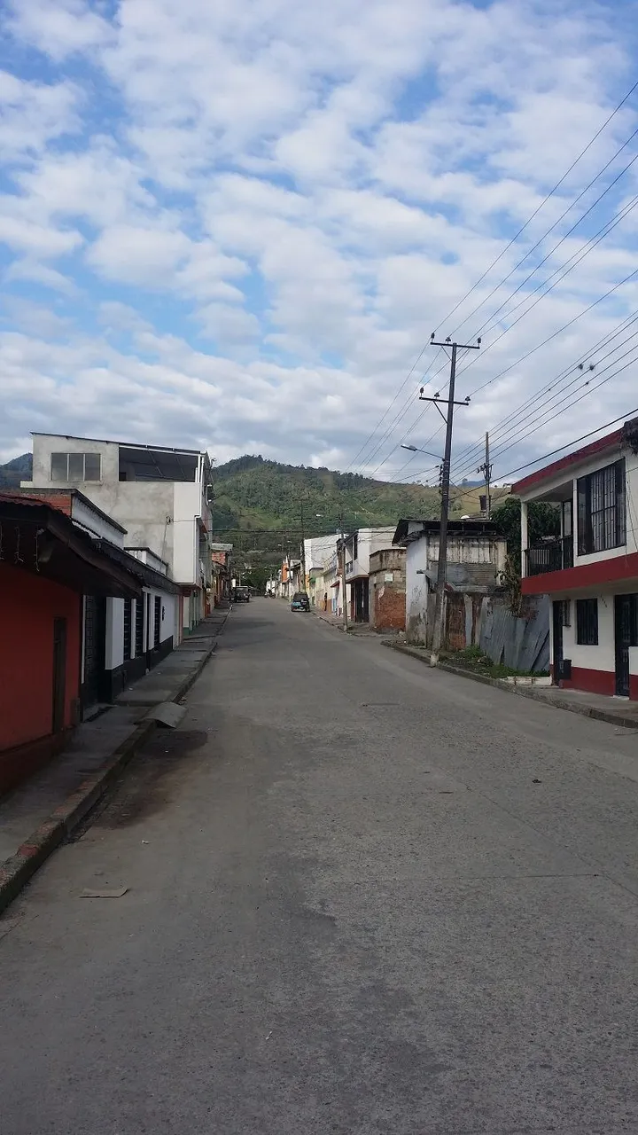 3 - Leading lines come to me as Libano Tolima walk in the morning mountain visible.jpg