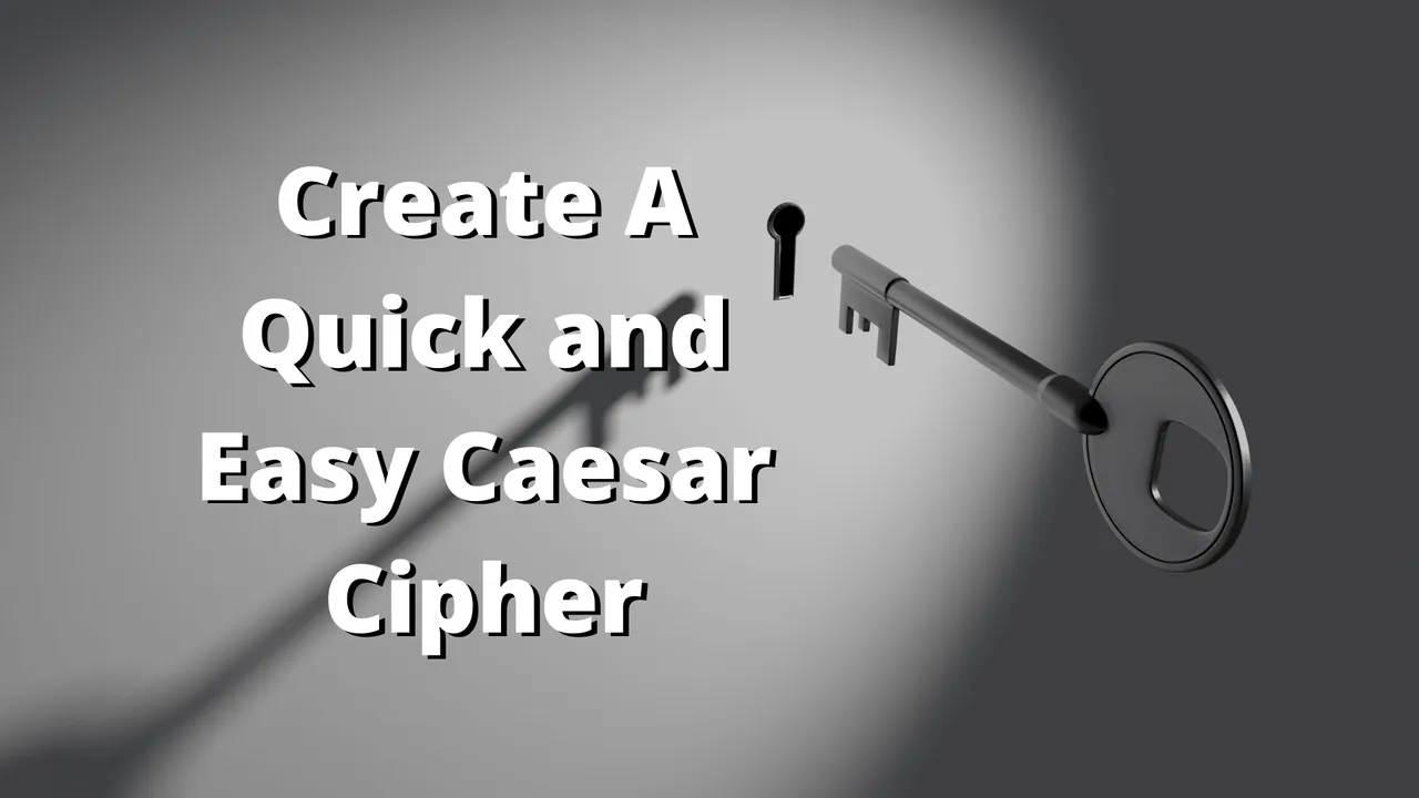 how to make a caesar cipher