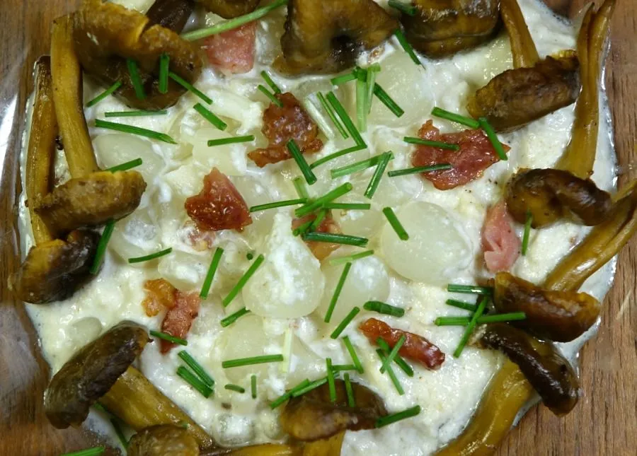x creamed wild garlic bulbs with yellowfoot mushrooms 3.jpg