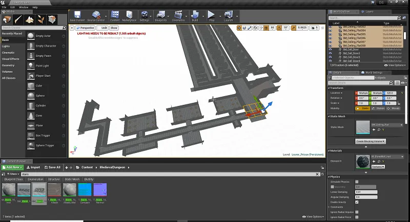 working on the starting section of the map.png