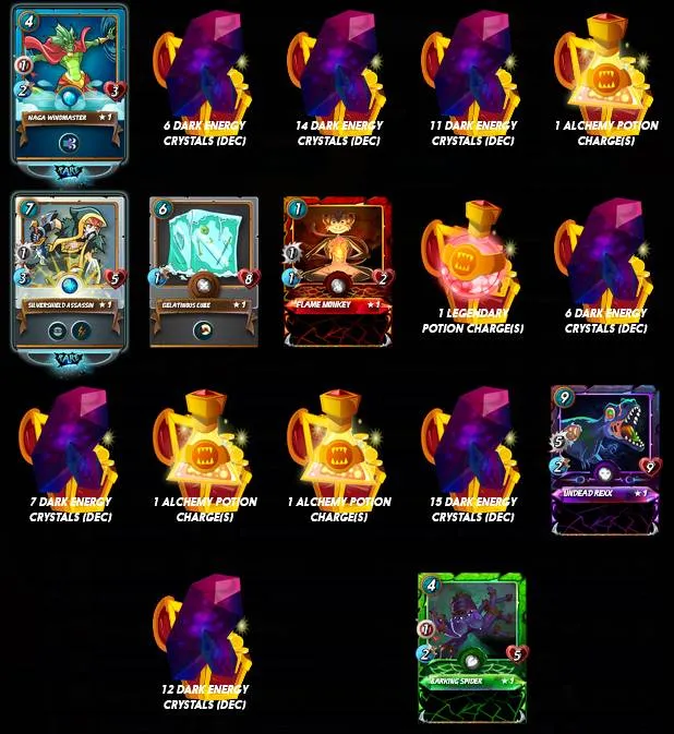Daily quest rewards with potion  Day 151.jpg