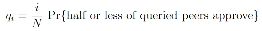 Slush Transition Probability Q