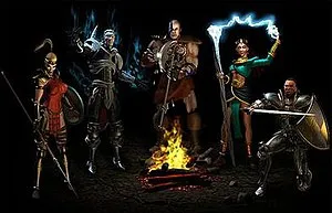 These classes were available in the original game