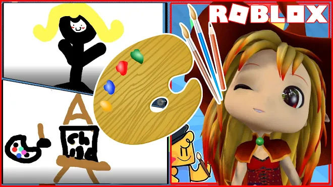 Roblox Draw It Gameplay! Just like Pictionary but more fun!