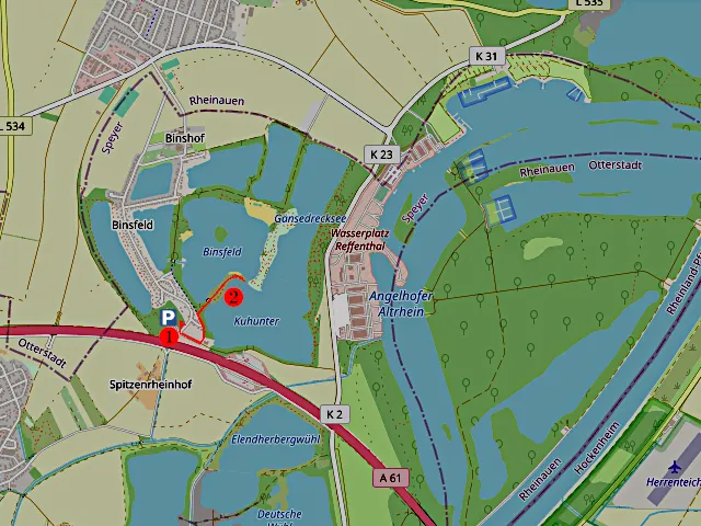 Anfahrt - Karte von OpenStreetMaps