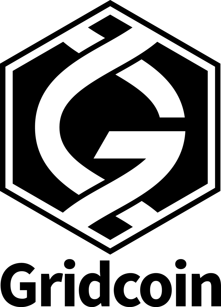 Gridcoin Logo Vertical