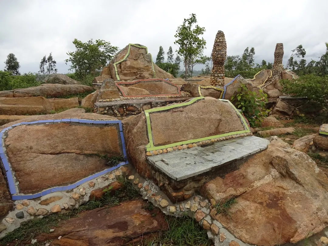 Image taken from World Orgs. Creatively designed boulders in the Rock Garden