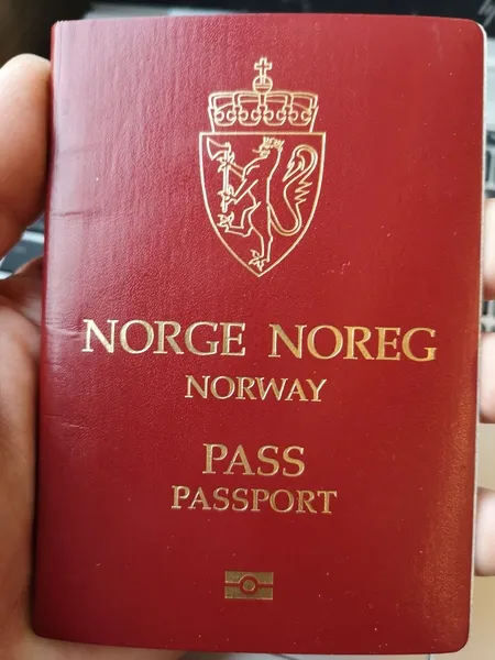 A Norwegian passport