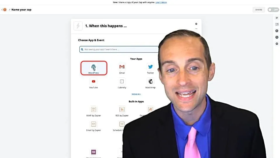 Share New Wordpress Posts Automatically with Zapier to Facebook, Twitter, LinkedIn, and Pinterest