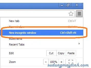 Luon mo Chrome voi Incognito