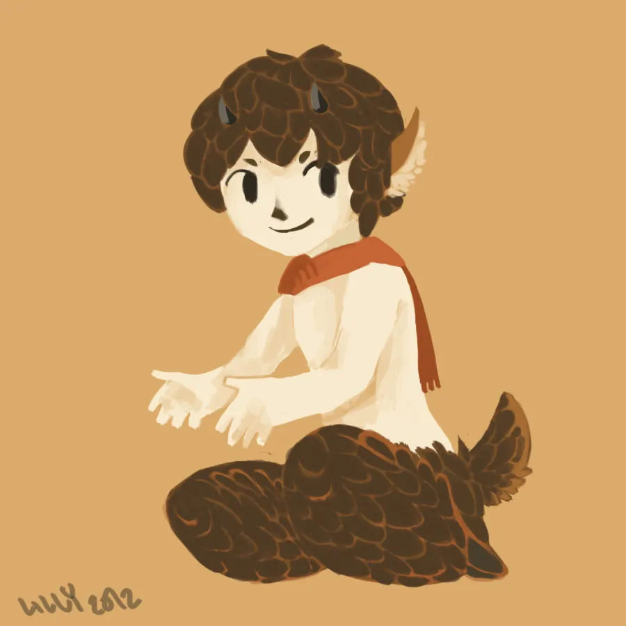 satyr kid by itsa-puck on DeviantArt