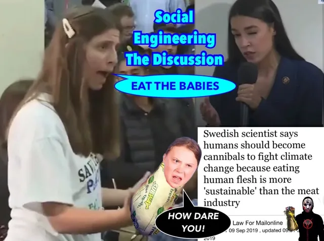 eat babies aoc greta
