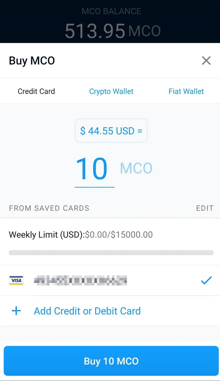 크립토닷컴(Crypto.com) 앱에서 신용카드로 MCO 코인 구입하는 프로세스와 인플레이션 영향은?