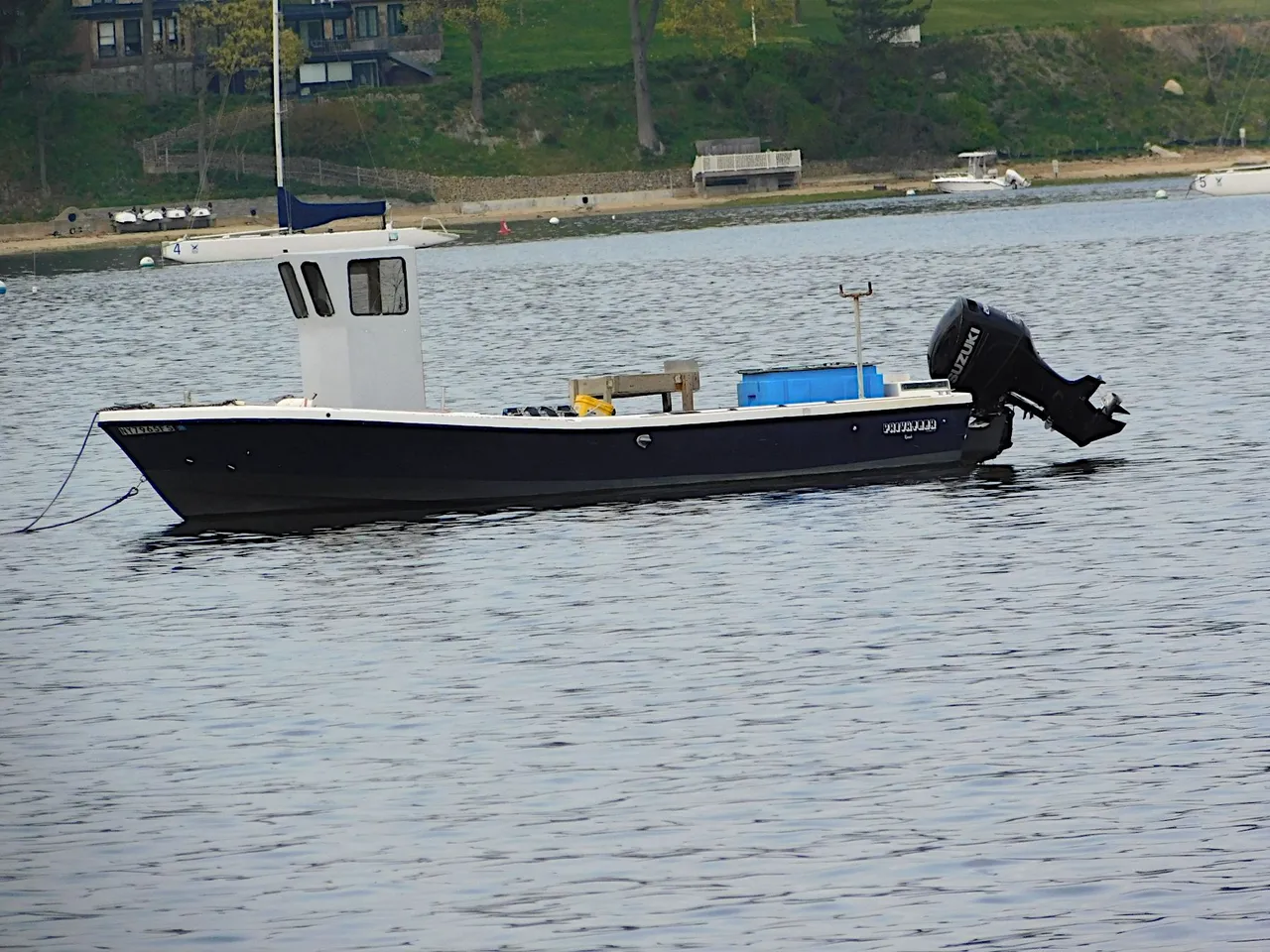 tied up boat amazing nature.png