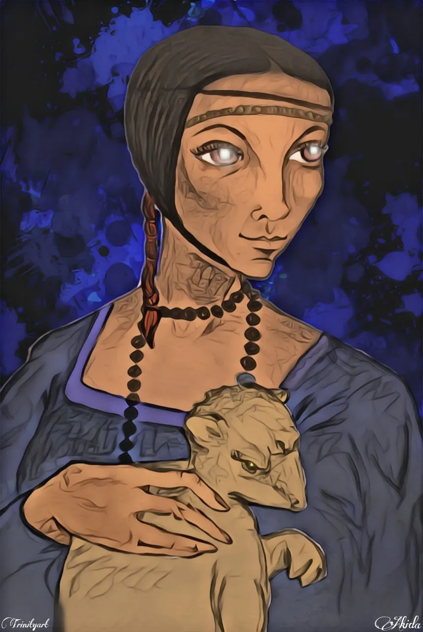 trinityart lady with an ermine digi ready creation.jpg