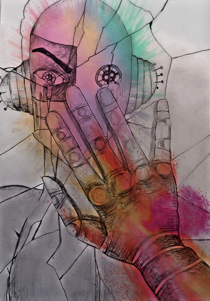 trinityart cyberpunk AI crying Digital 7.jpg