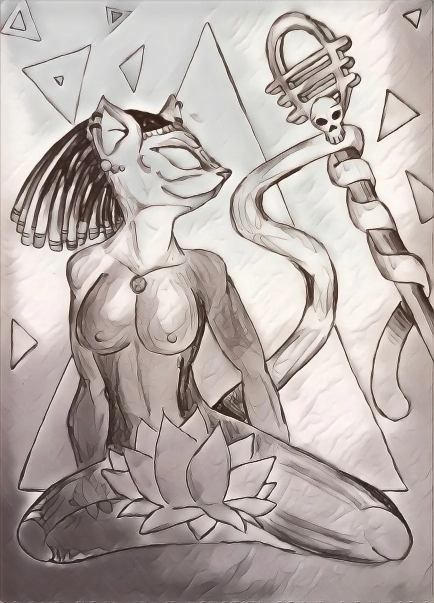 trinityart bastet Goddess digital 6.jpg