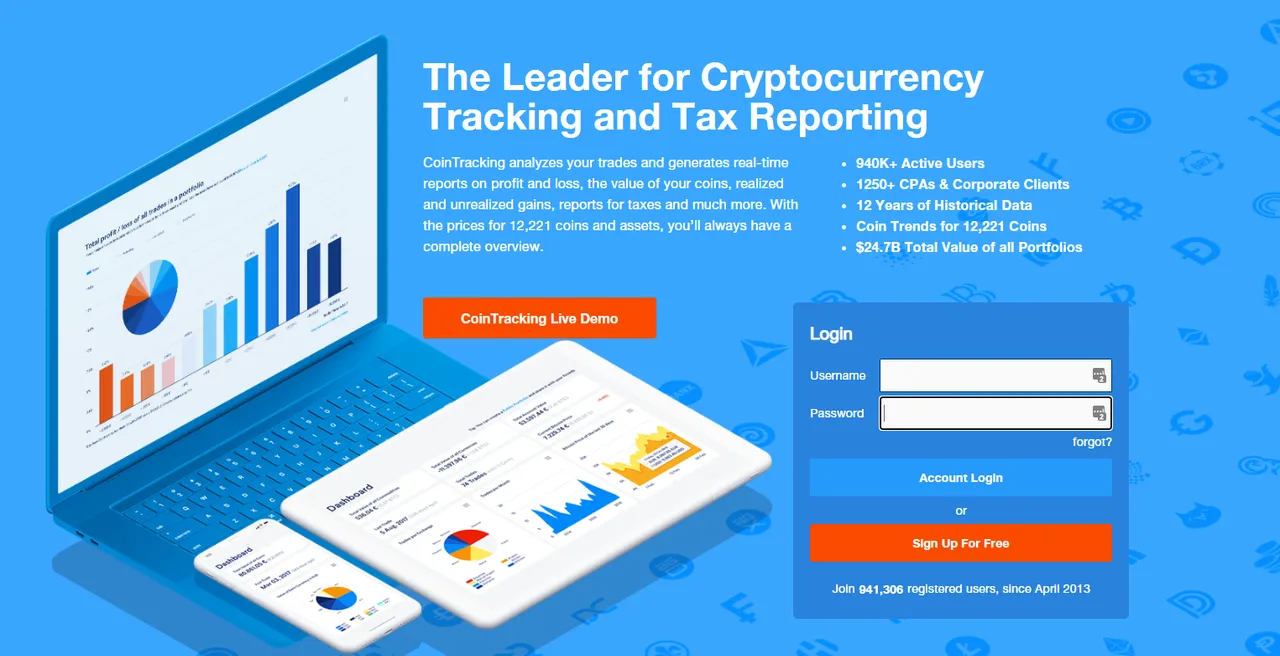 Crypto Tax Accounting: Cointracking