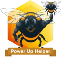 Power Up Helper Badge