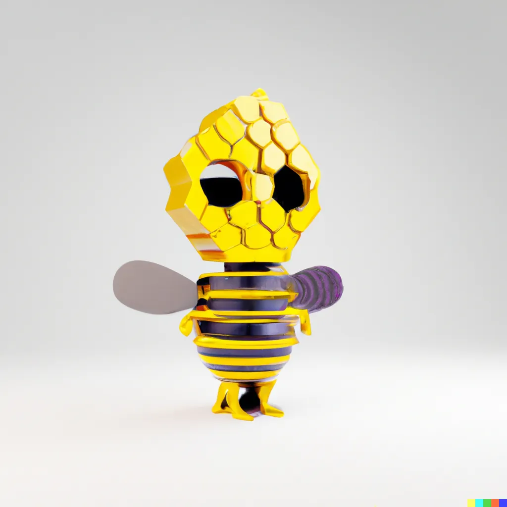 DALL·E 2023-02-19 20.00.32 - 3D Render as Masskotchen for the Hive Blockchain..png
