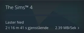 My origin is not in english tho. "Downloading"