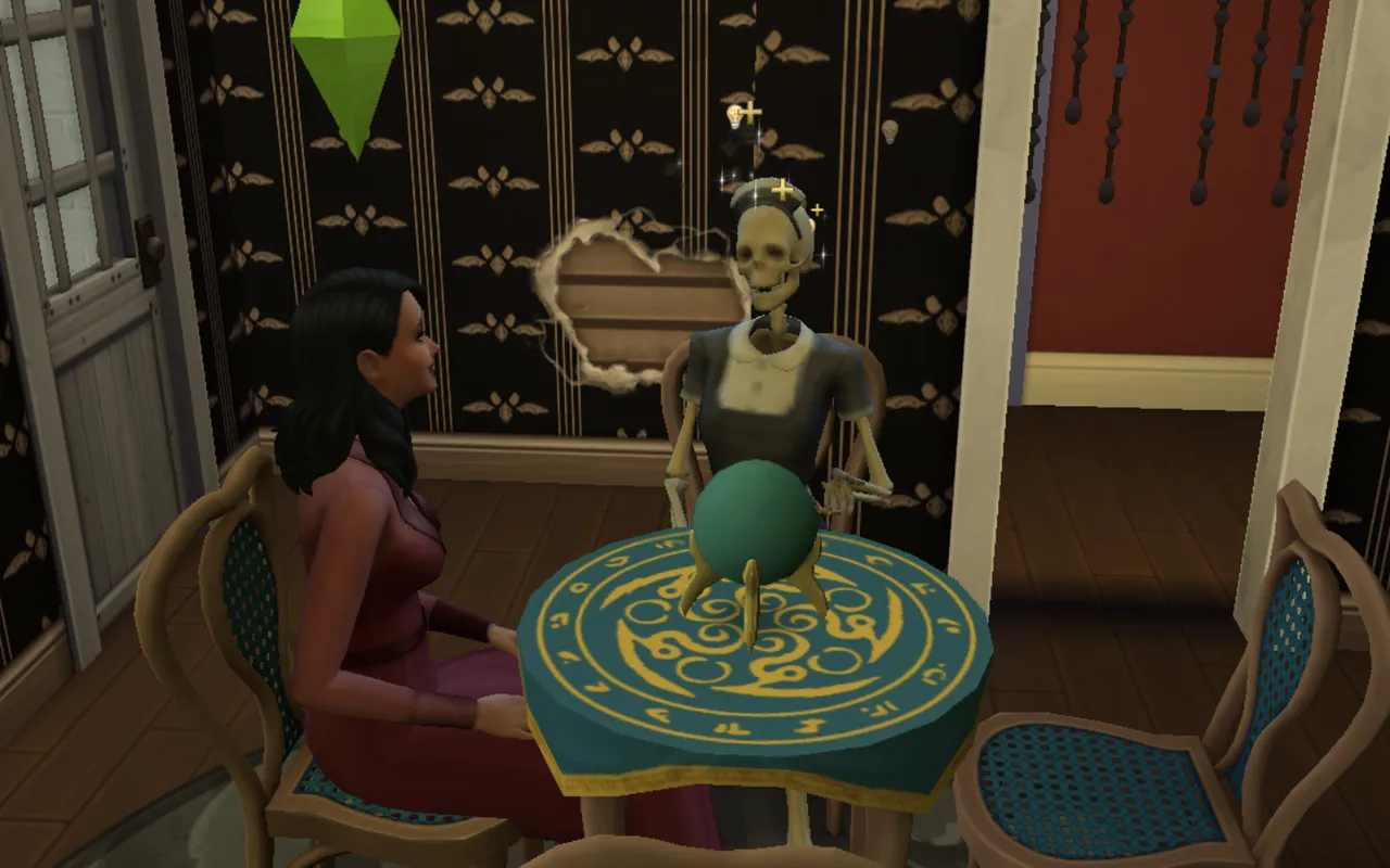 Bonehilda just arrived and sat down for a chat.