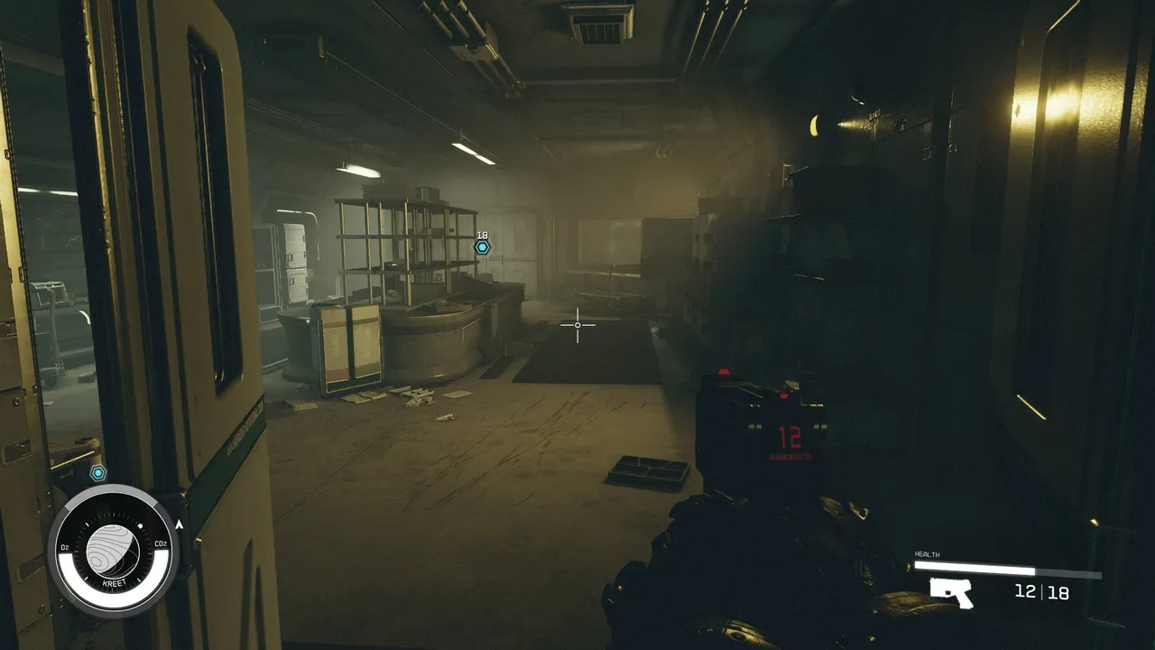 clearing the rooms on Kreet base starfield.png