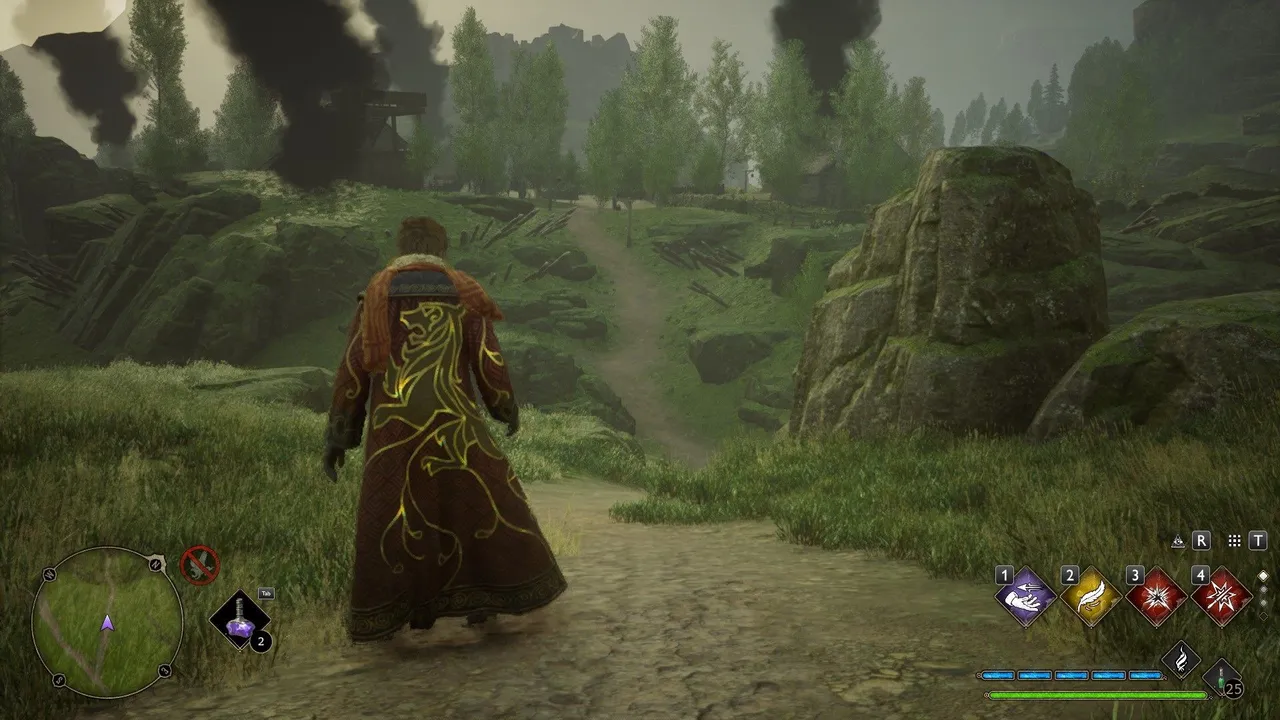 Feldcroft under attack Hogwarts Legacy.jpg