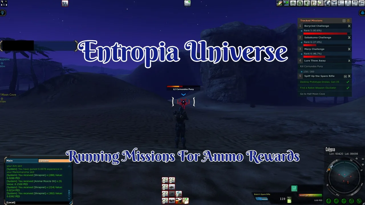 Running Missions For Universal Ammo Rewards in Entropia Universe.jpg