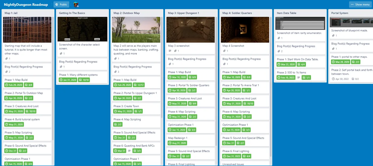 nightly dungeon roadmap trello.png