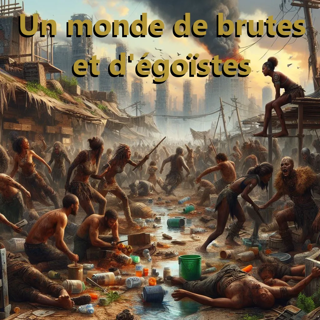 Quote: un monde de brutes et d'égoïstes