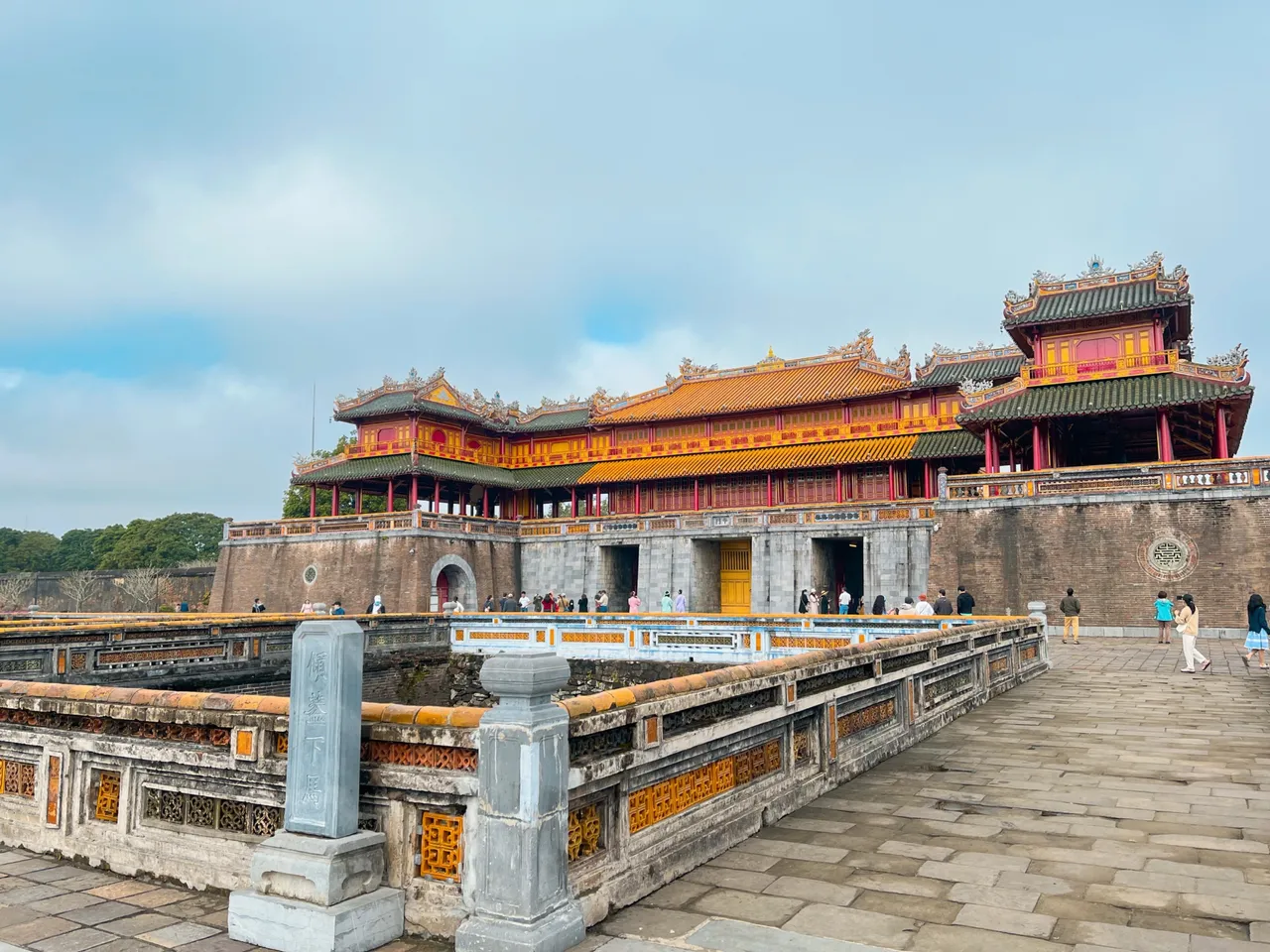 Ngo Mon (Noon Gate) is one of Hue Monuments complexes