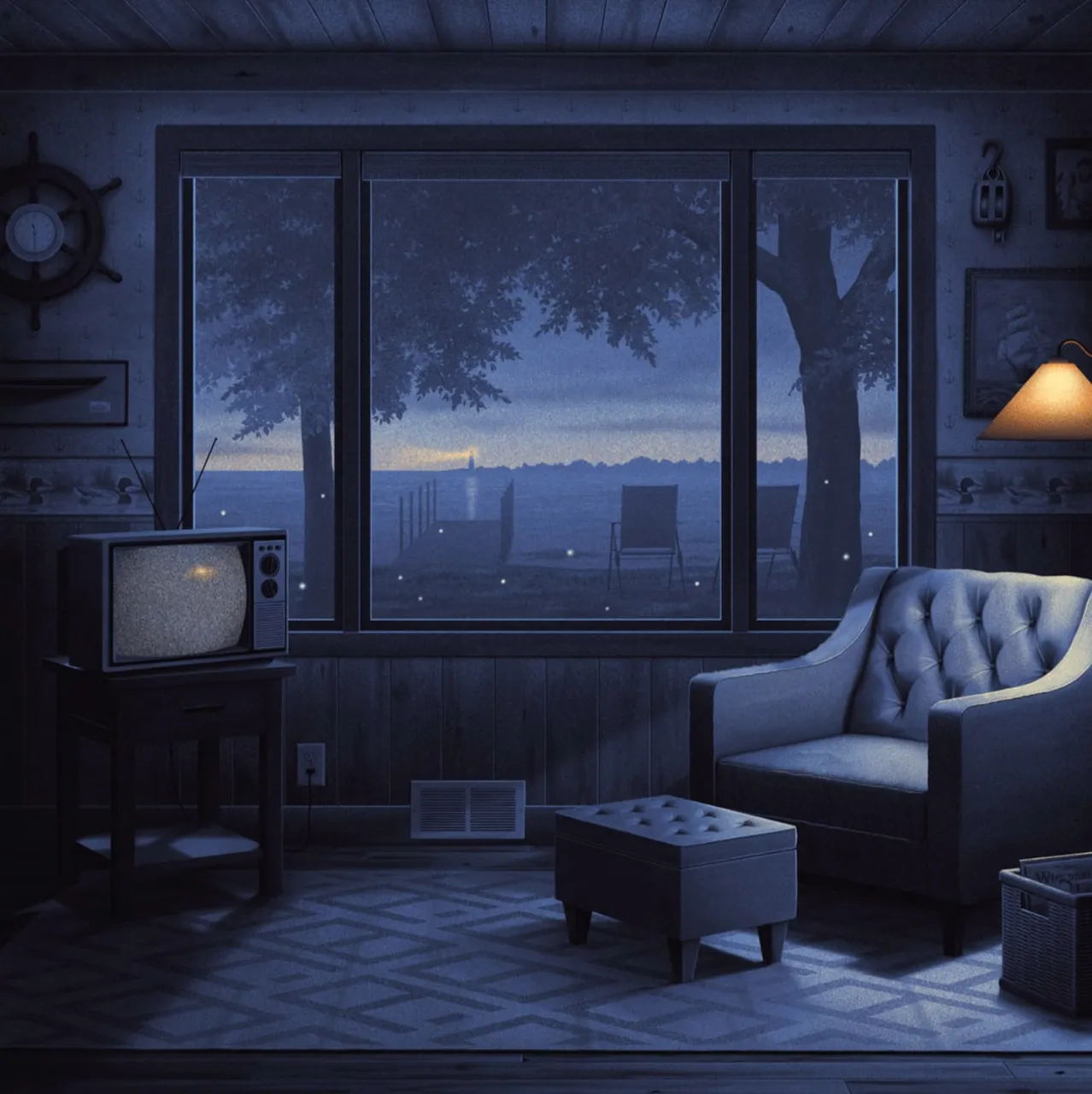 nicholas-moegly-ilustraciones-nostalgicas-sala-vacia-con-tv-noches-nostalgicas.jpg