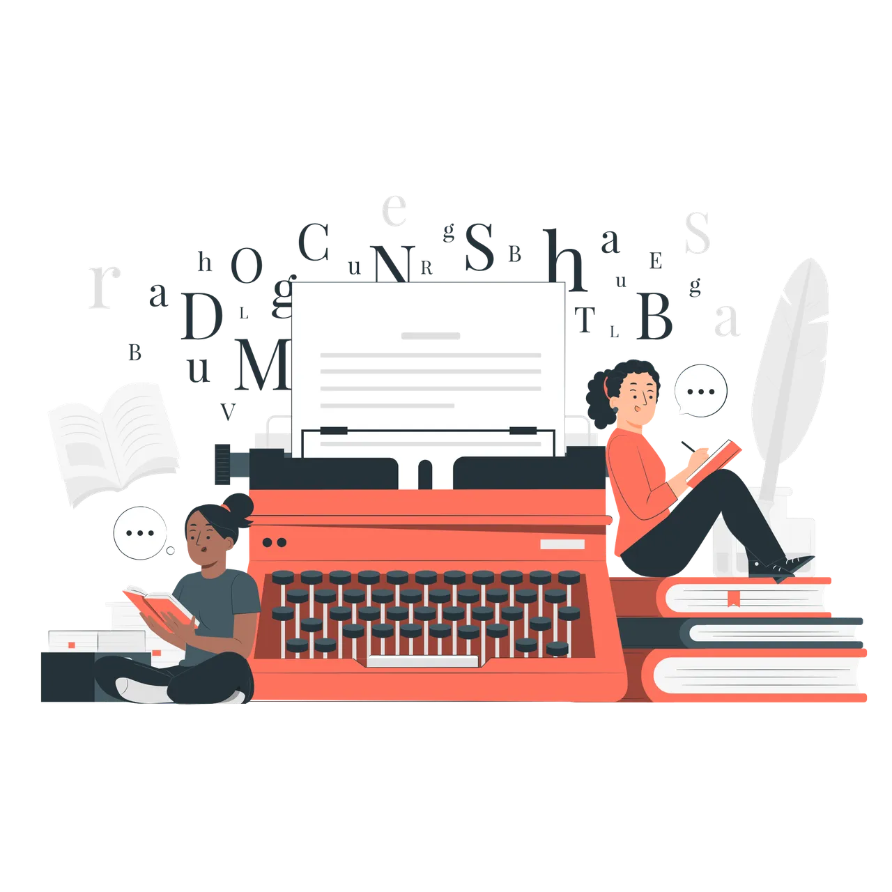 an image of a typewriter
