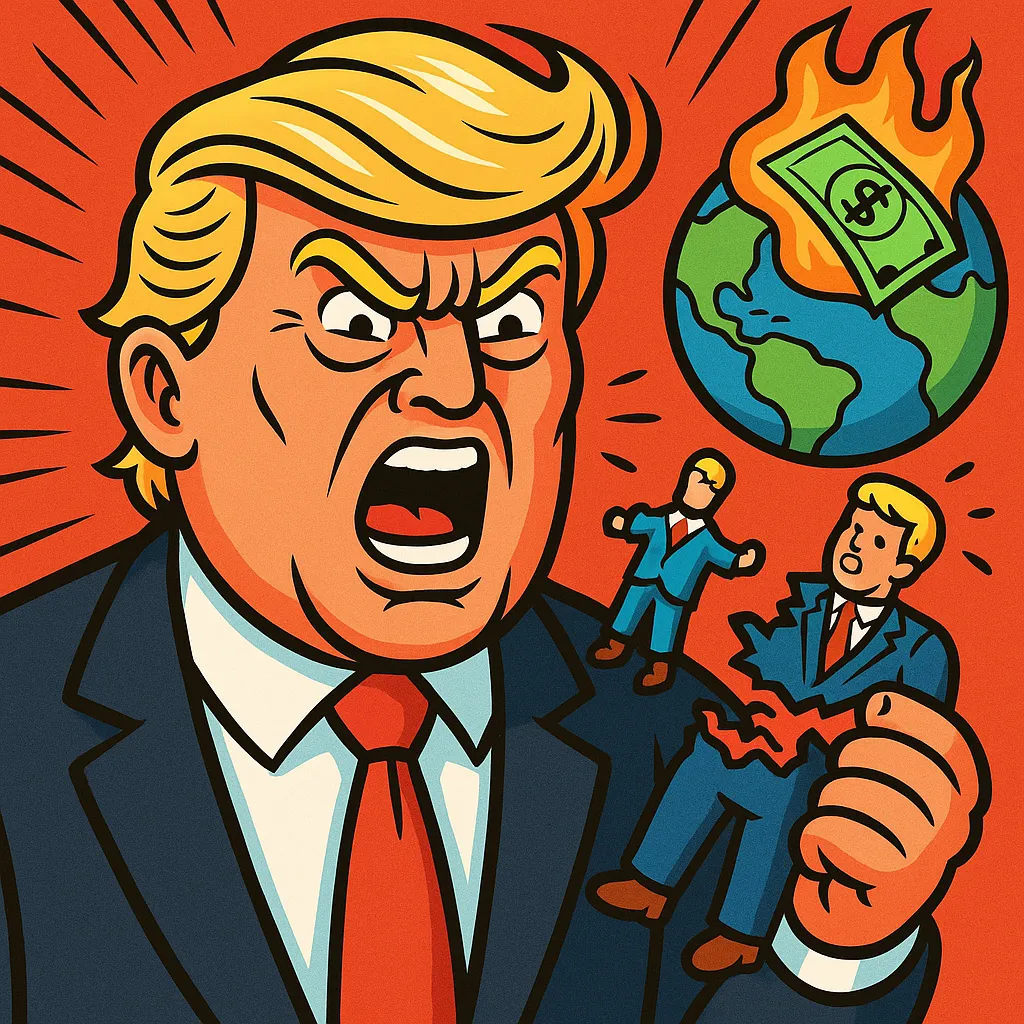 Trump y muñeco roto en llamas.png