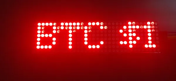 Bitcoin Price Ticker using a Raspberry Pi Zero 2 W and MAX7219 8x8 ...