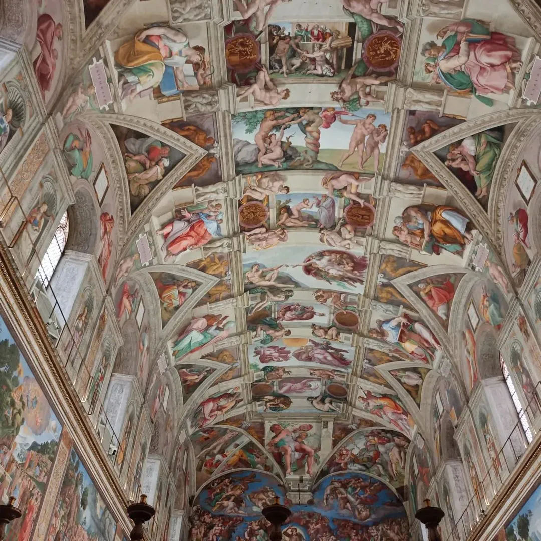 Inside the Sistine Chapel