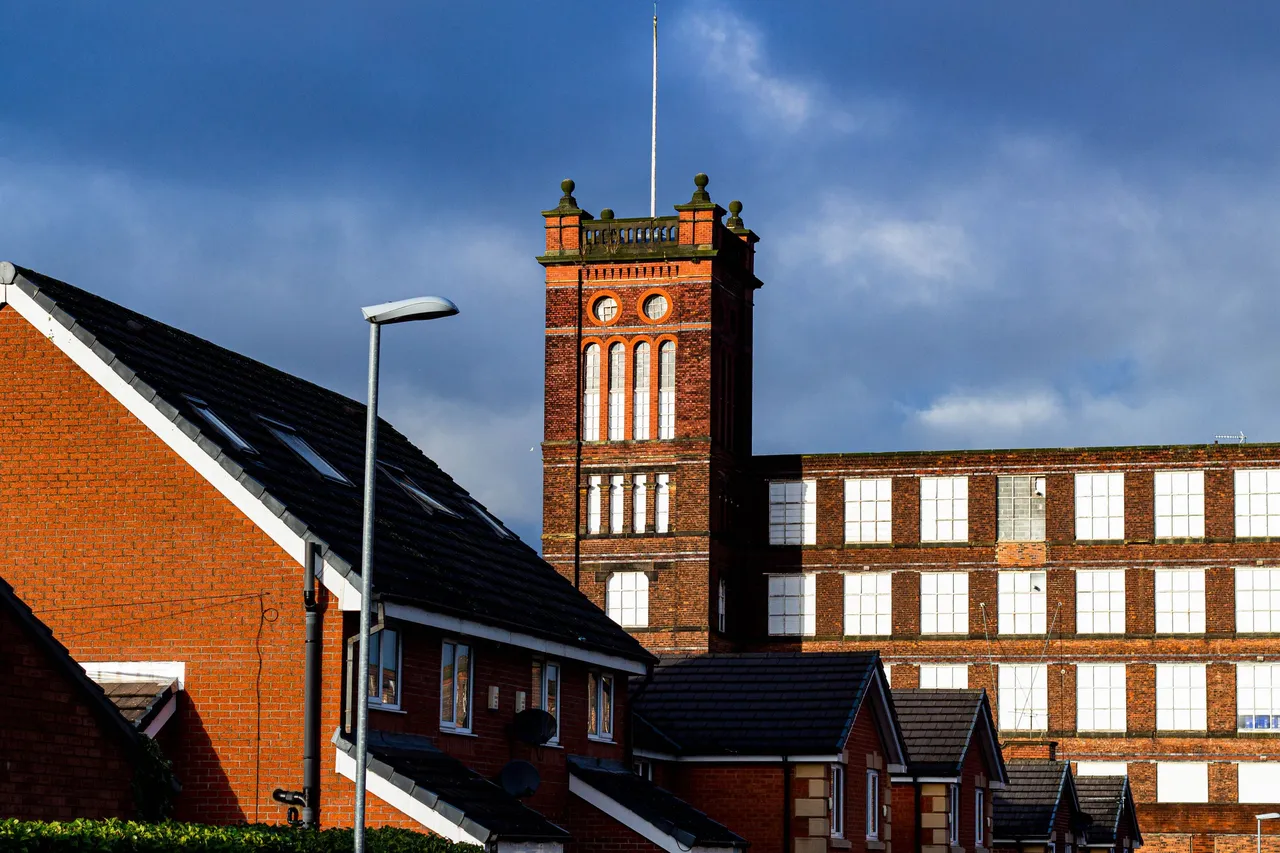 Old Factory and New Homes In Heywood Greater Manchester UK.jpg