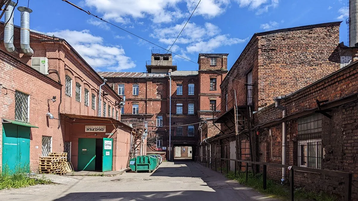 The Red Triangle factory