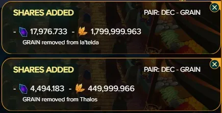 LP Deposit on 4/26/25