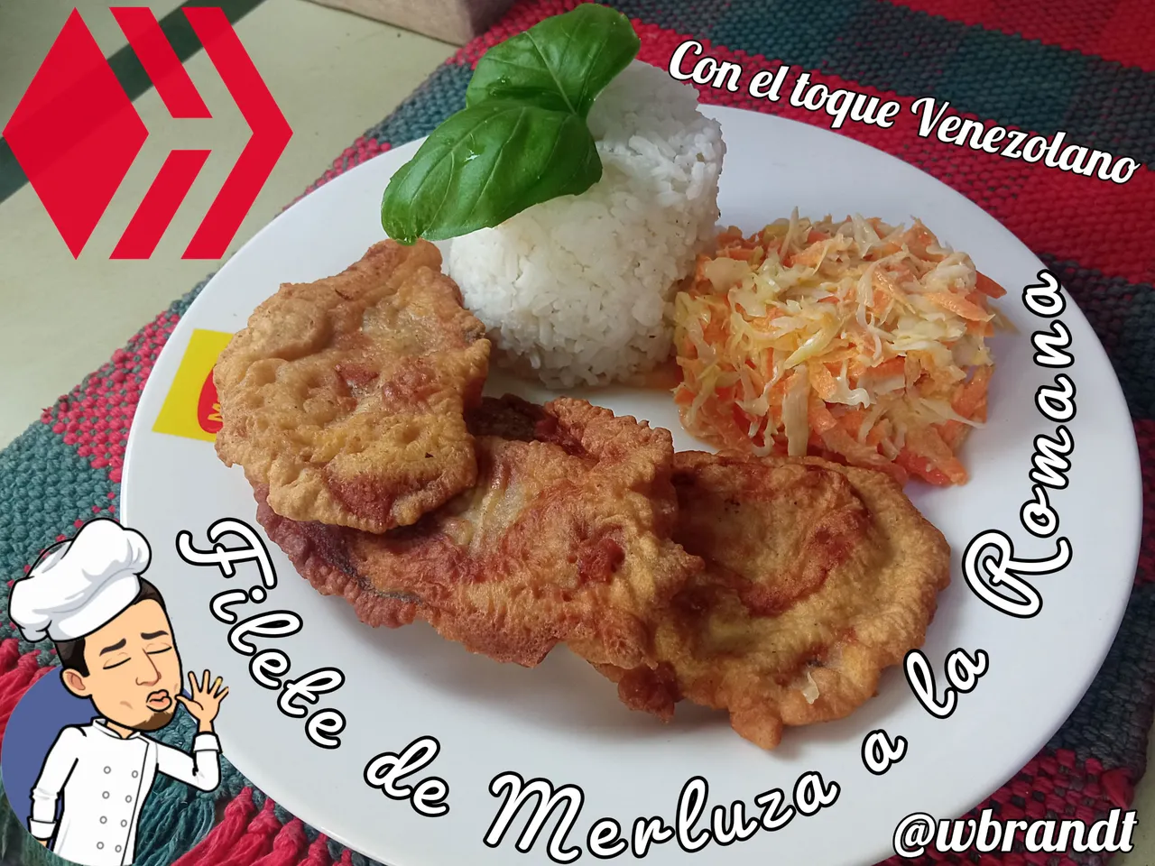 [Eng-Esp] "Filete de Merluza a la Romana" | Con el toque Venezolano | by @wbrandt