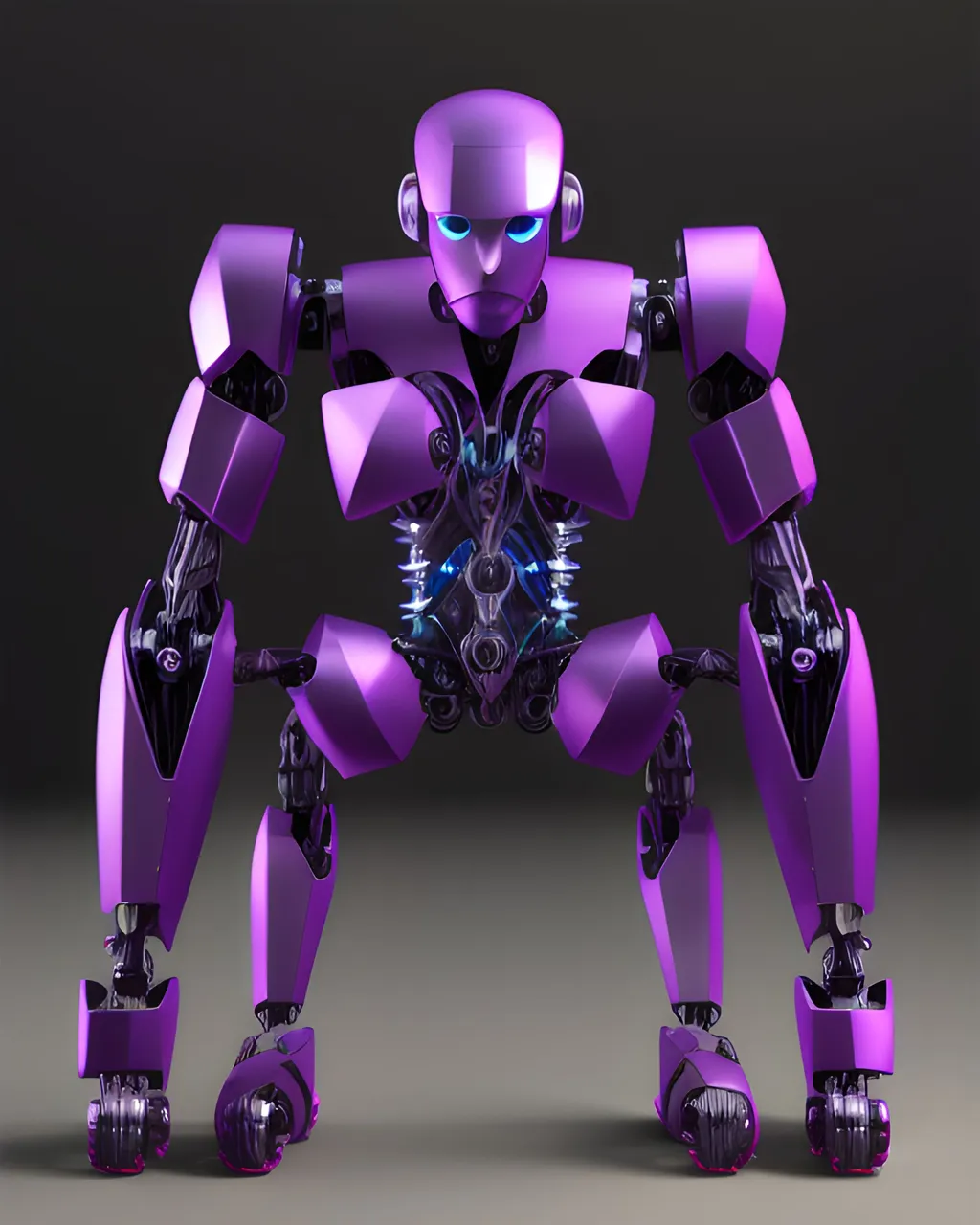 8x - Spider Robot Robotic Legs Purple Colored Skin (2).png