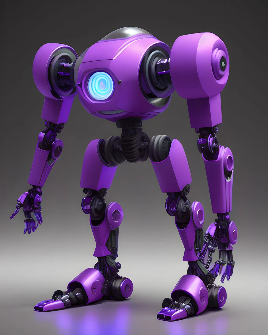 8x - Spider Robot Robotic Legs Purple Colored Skin.png