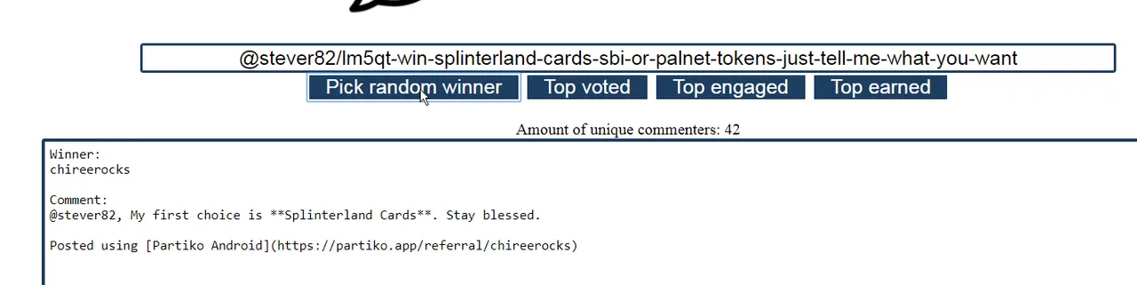 20190701 08_49_30Picker _ Steem comment winner.png