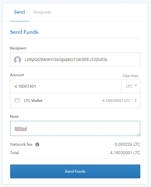 7 Transfer Litecoin from coinbase.jpg