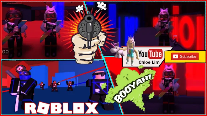 Roblox Laser Tag Gameplay! Fun Capture the FLAG game! LOUD WARNING!