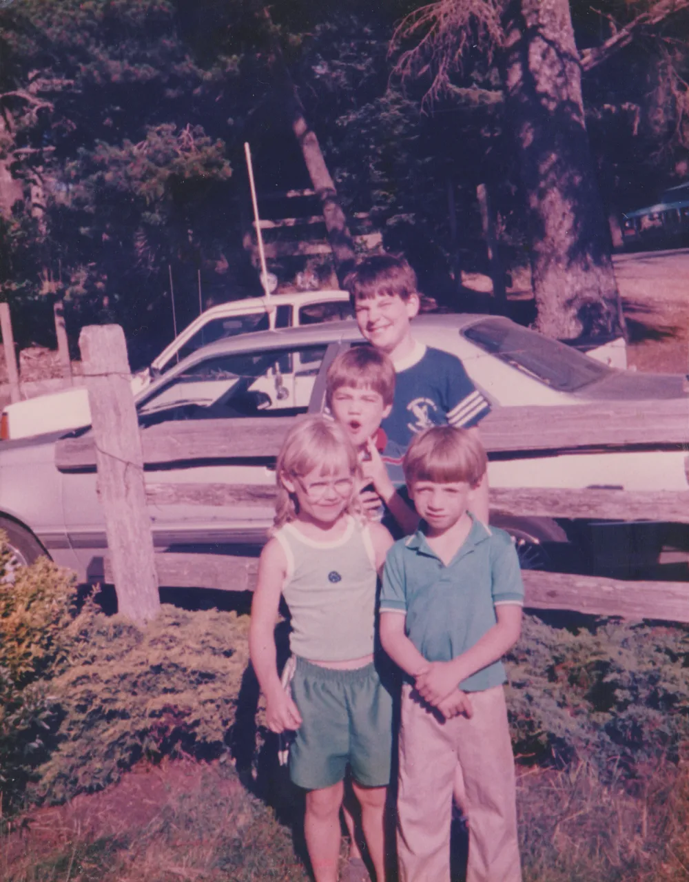 1987 - Gearhart, Oregon, north of Seaside, south of Warrenton, Astoria, Nathan, Alan, Katie, Rick, Joey-2.png