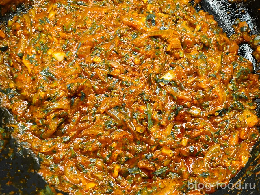 Kharcho with bulgur